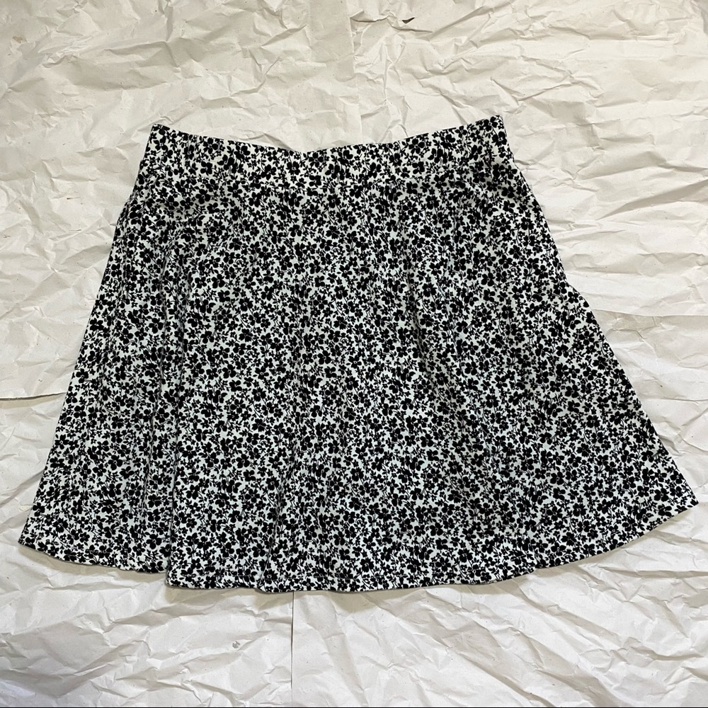 Aeropostale Floral Skater Skirt